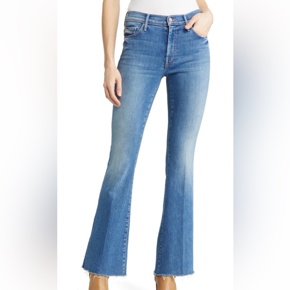 Mother The Weekender Fray jeans, size 28